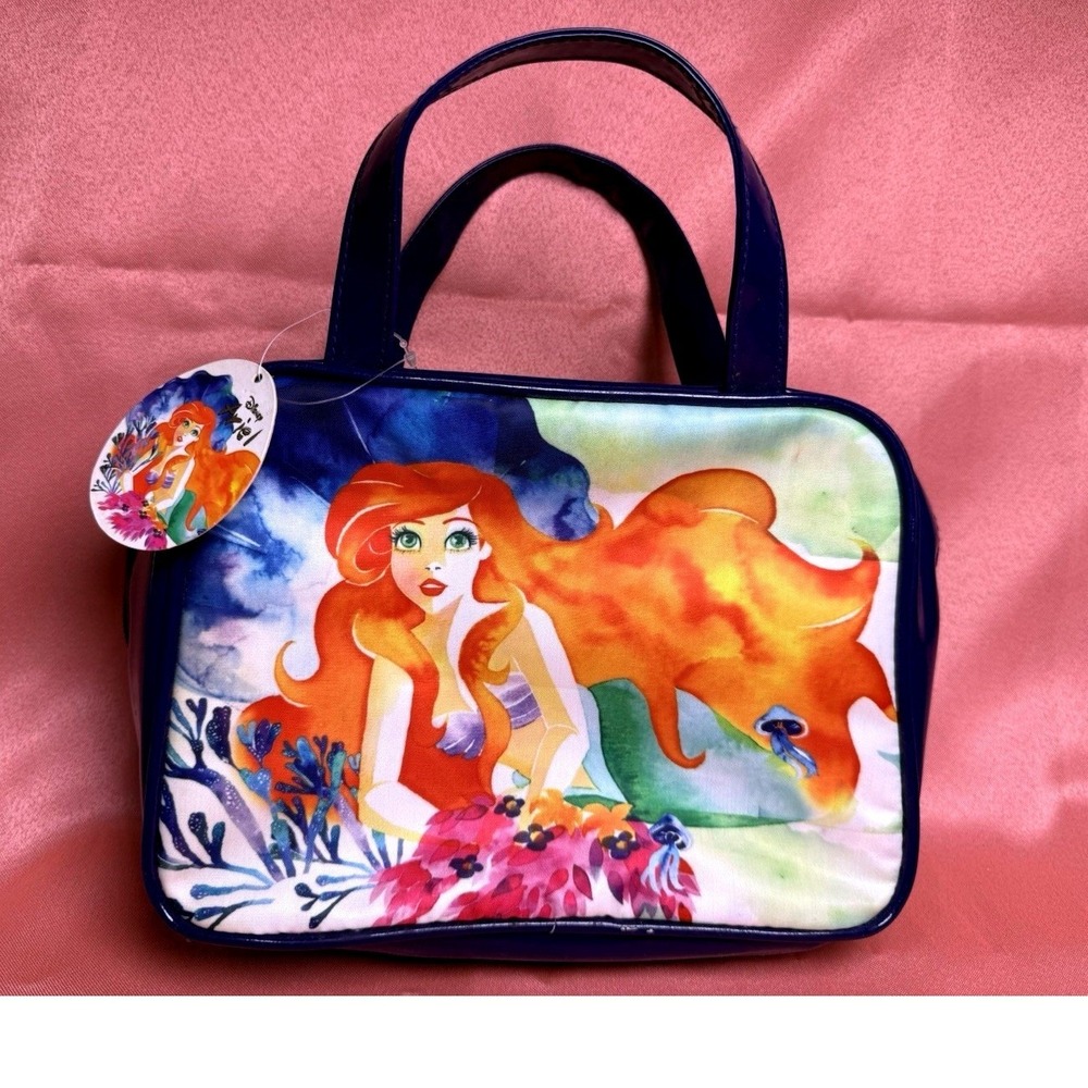 Disney Ariel London Soho New York Handbag Purse Tote Bag w/ Tags 7x9"